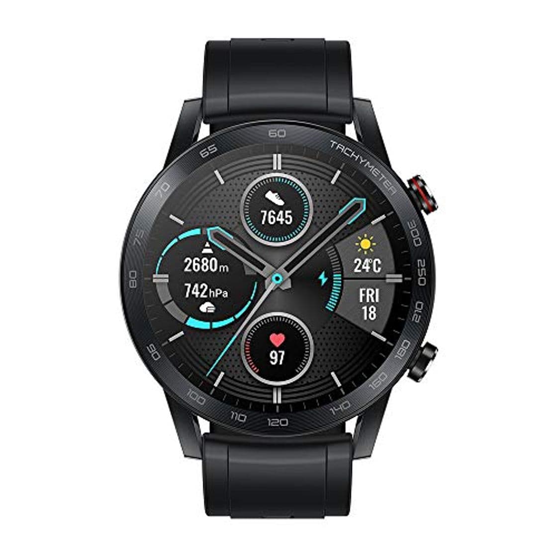 Product Honor MagicWatch 2 46 mm Smart Watch, con monitor de ritmo cardíaco