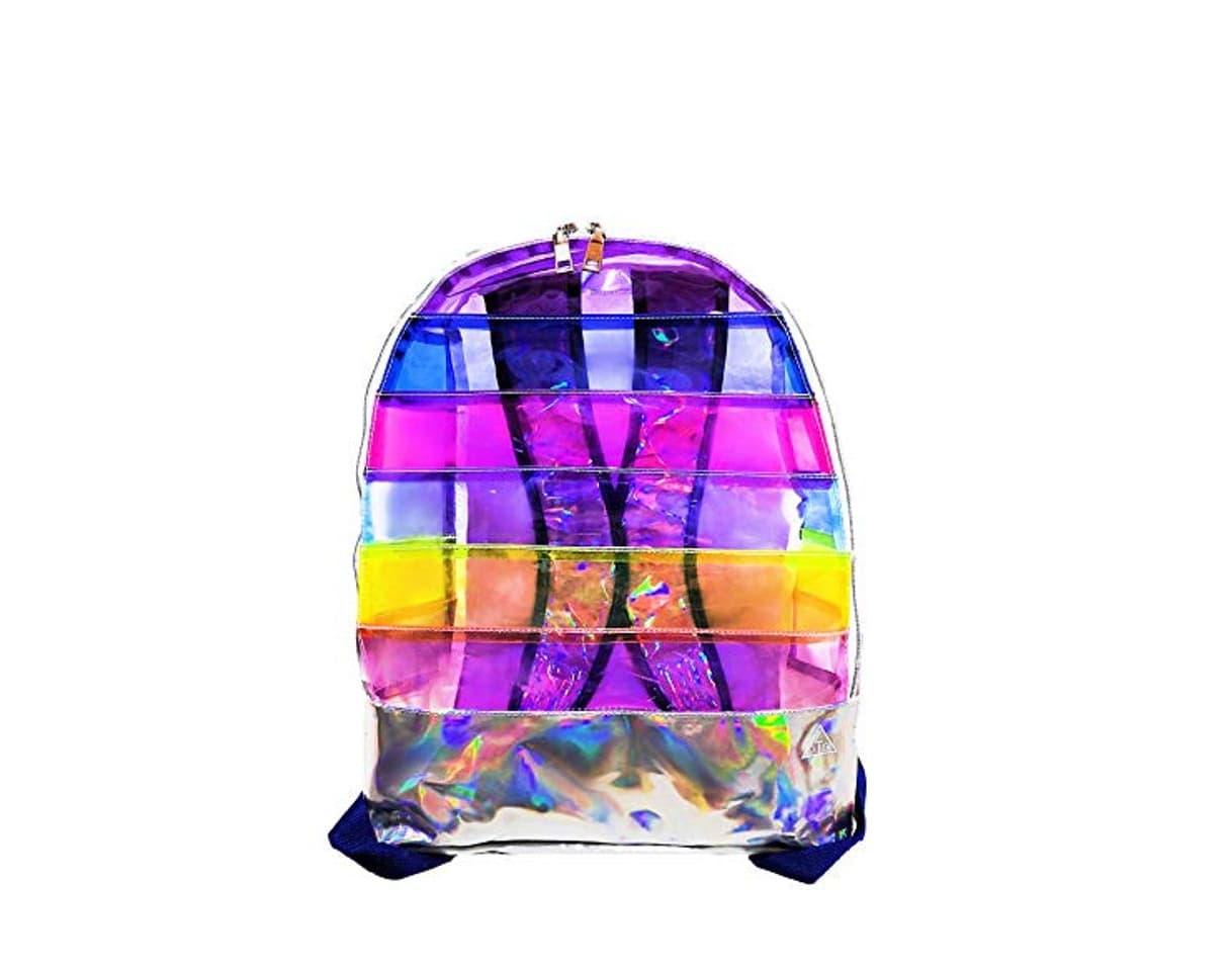 Moda Fun On The Go - Mochila holográfica para niñas y Adolescentes