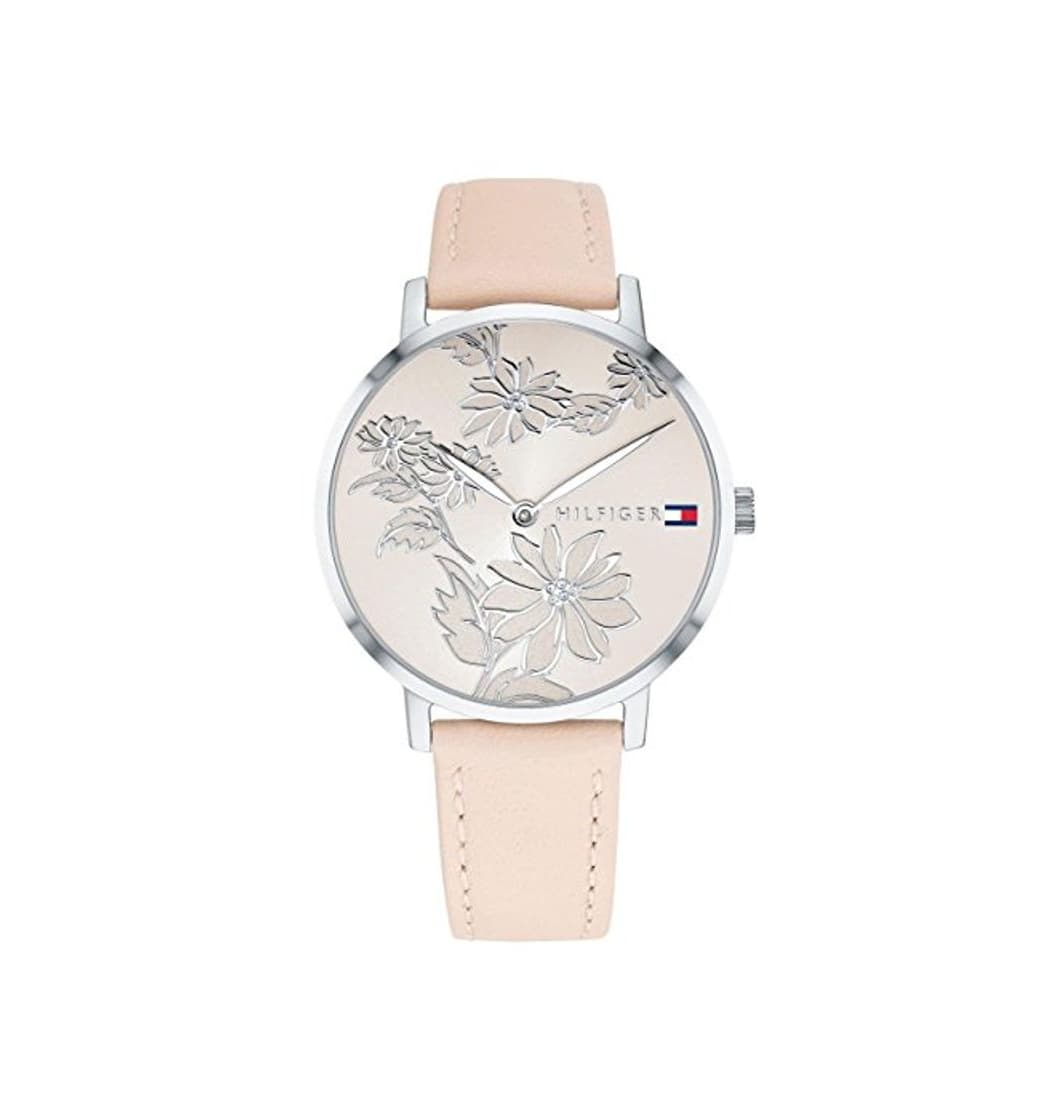 Fashion Tommy Hilfiger Reloj Analógico para Mujer de Cuarzo con Correa en Cuero 1781919