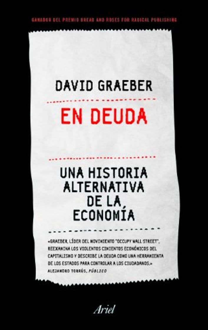 Libro En deuda: Una historia alternativa de la economía