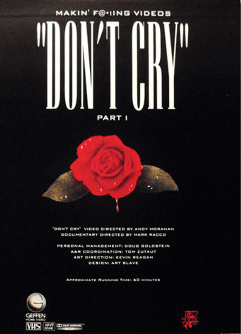 Canción Don't Cry (Original)