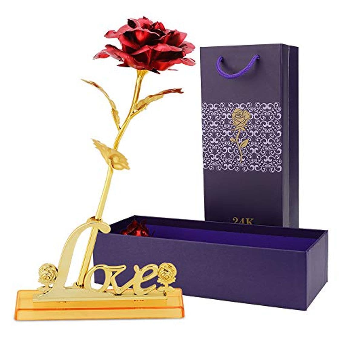 Producto Rosa de Oro 24K