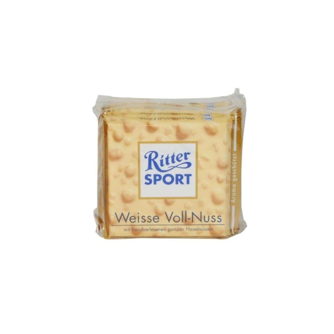 Product Ritter Sport Chocolate blanco enteros Avellanas