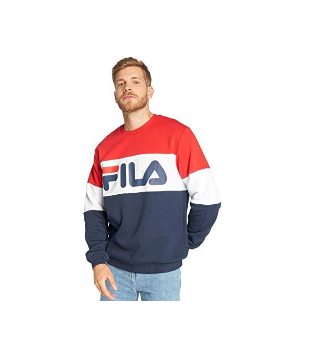 Fashion Fila Sudadera Straight Blocked Crew