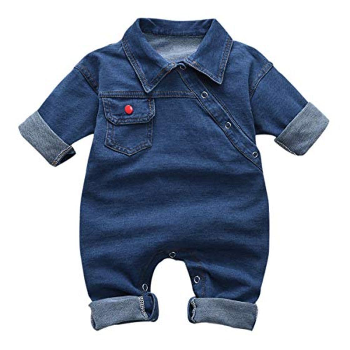 Producto greatmtx Mameluco para Bebés Mono de Jeans para Bebé Recién Nacidos Ropa