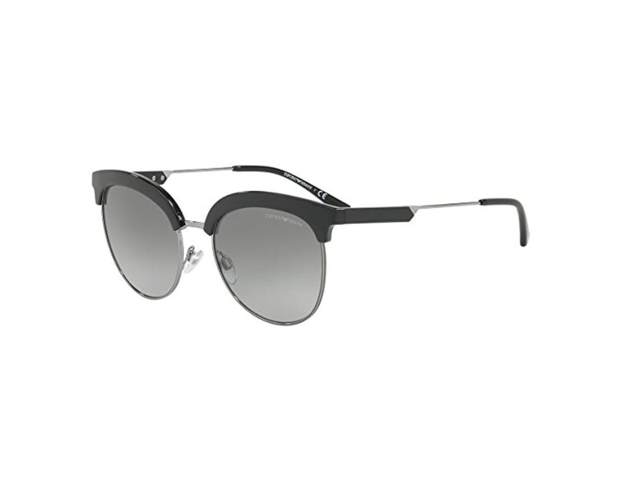 Producto Emporio Armani EA4102 Gafas de Sol Plateadas y Negro con Lentes Gris Degradados 500111 EA 4102