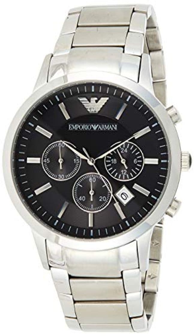 Product Emporio Armani Reloj Cronógrafo para Hombre de Cuarzo con Correa en Acero Inoxidable AR2434