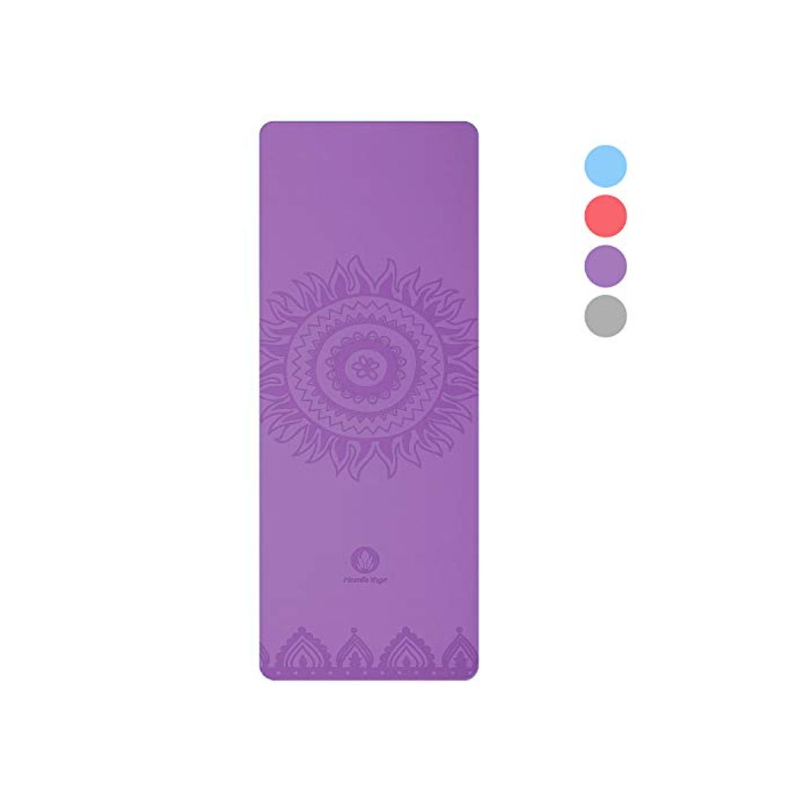 Product Homfa Esterilla de Yoga Antideslizante 2-in-1 de Tapete y Toalla Yoga Mat