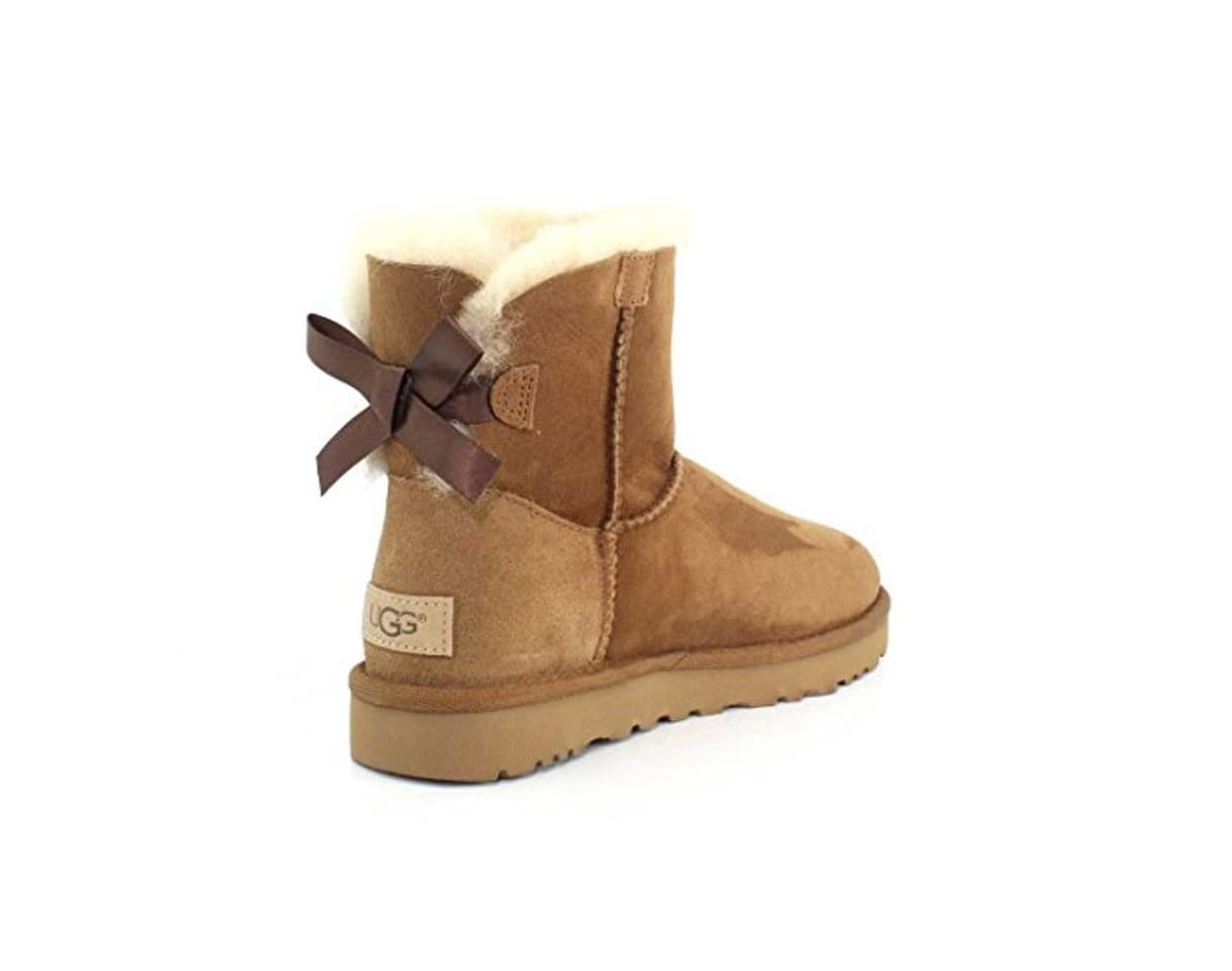 Producto UGG Female Mini Bailey Bow II Classic Boot, Chestnut, 7