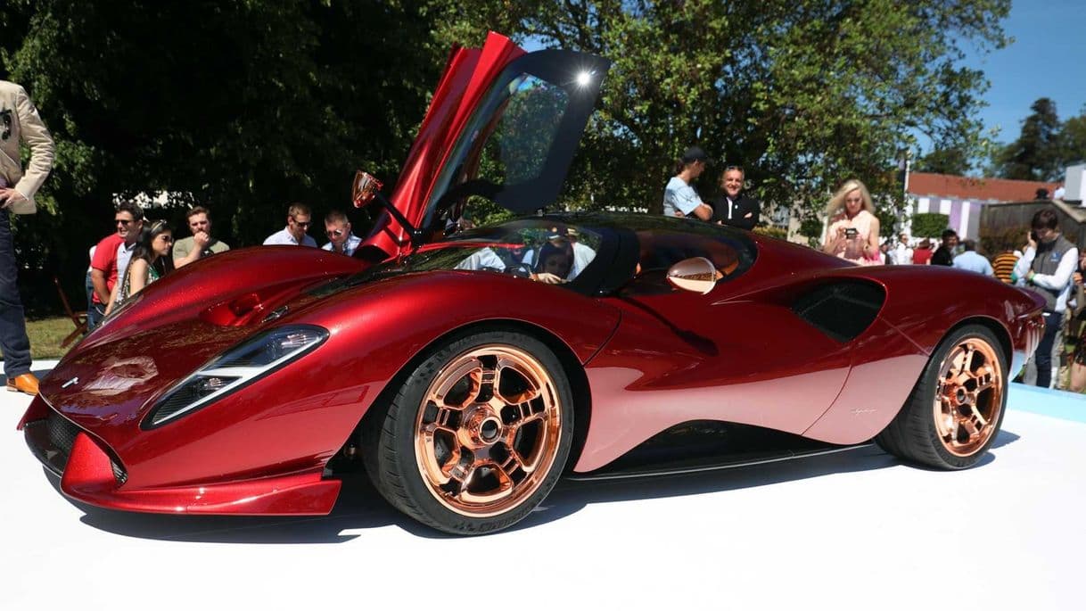 Fashion De Tomaso P72 Has 5.0 V8 Supercharged Engine With 700 HP 