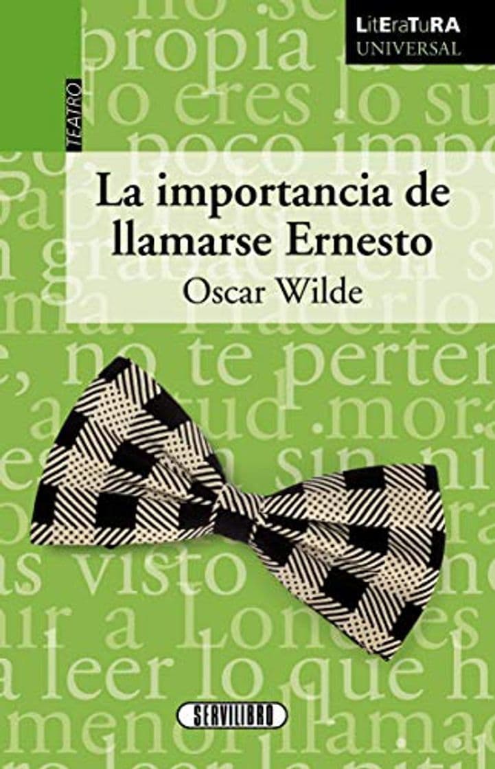 Book La Importancia de llamarse Ernesto