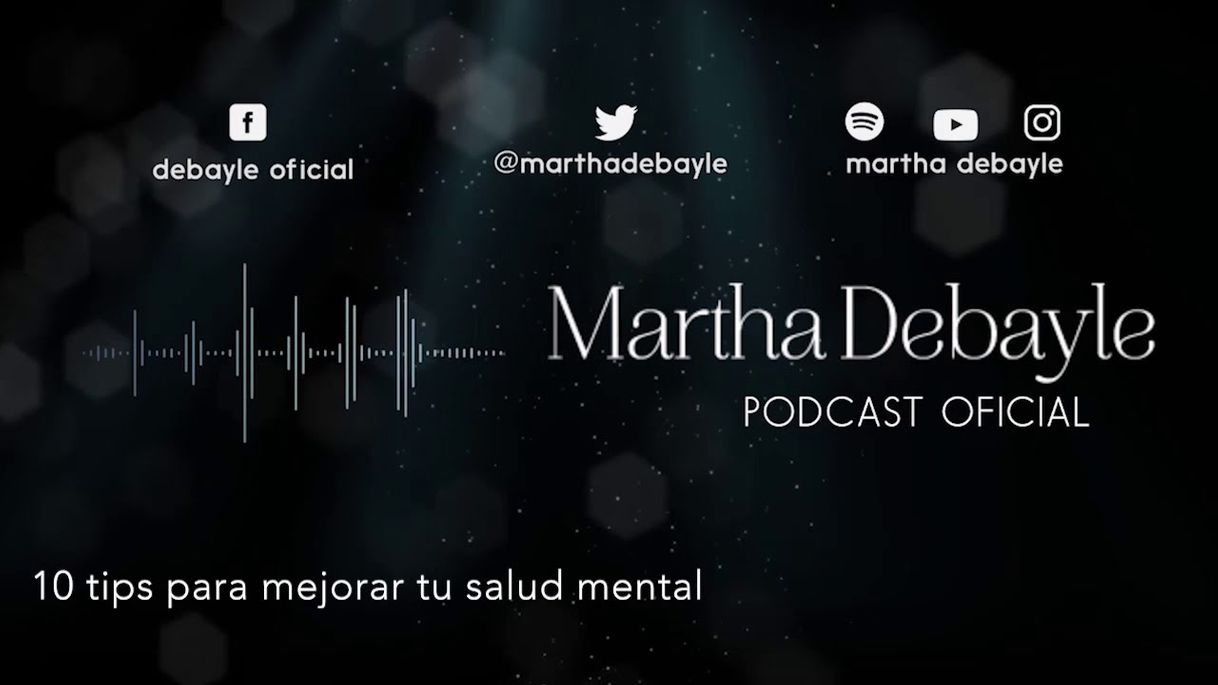 Moda 10 tips para mejorar tu salud mental | Martha Debayle - YouTube