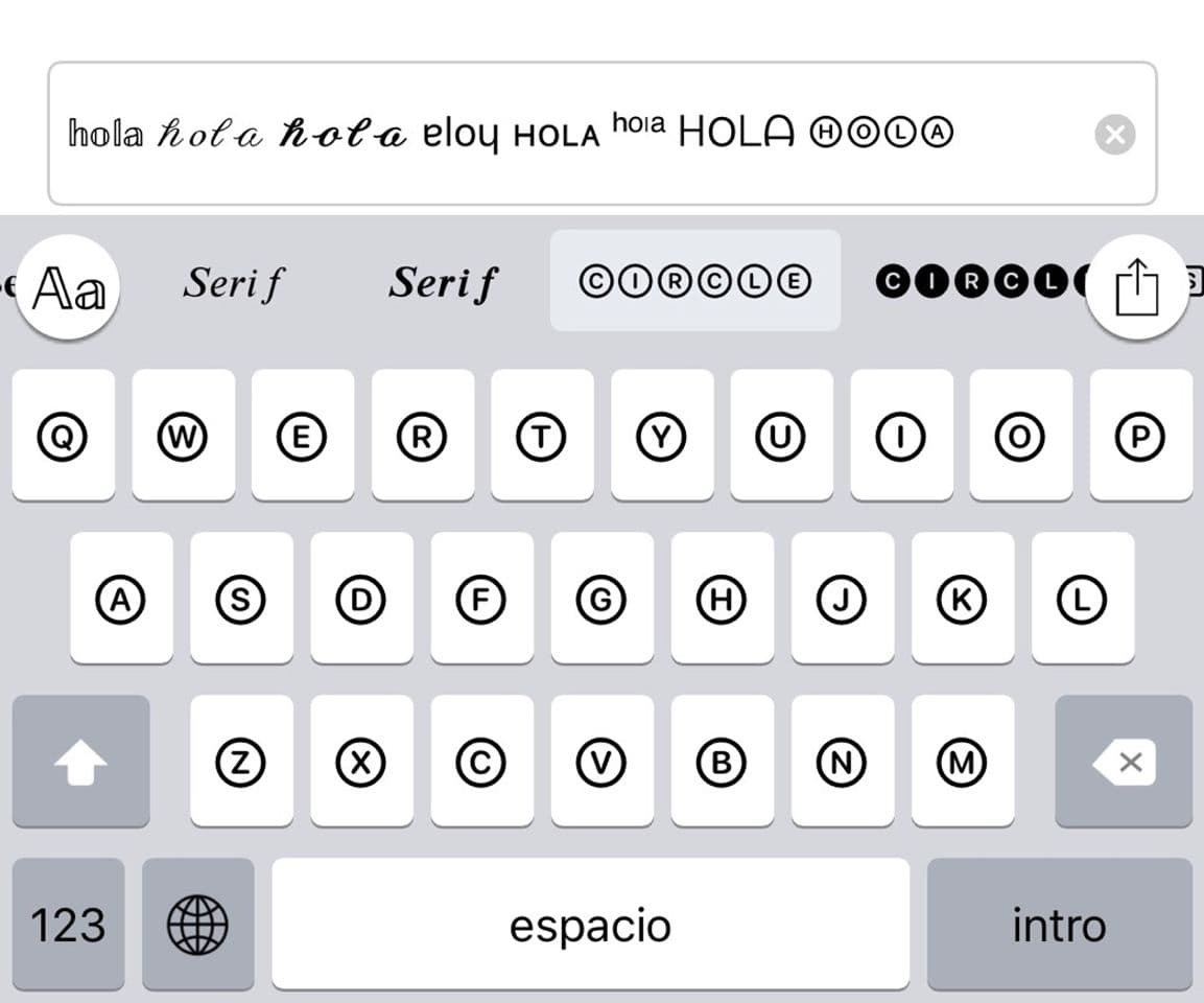 App App de tipografías 