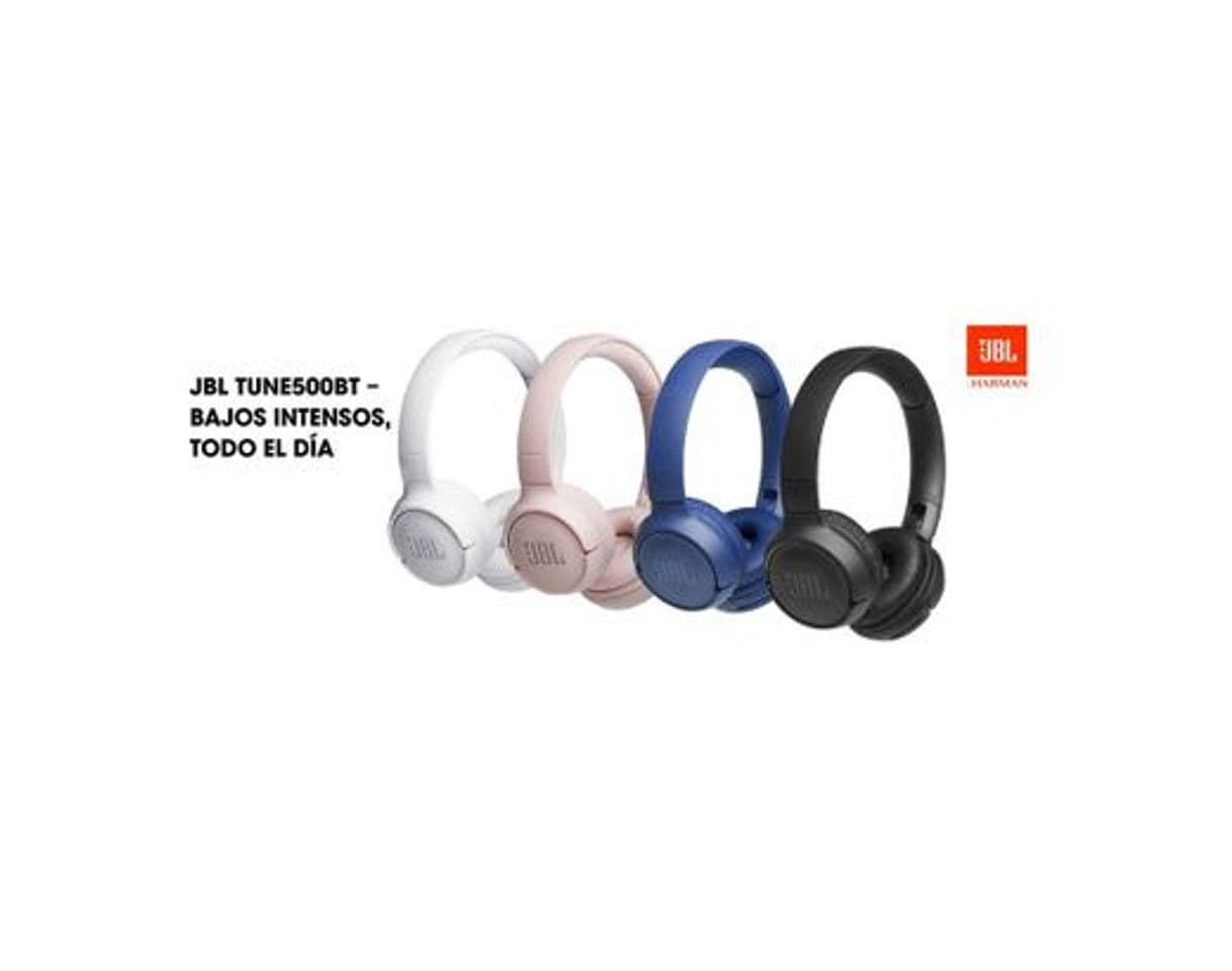 Electrónica JBL Tune500BT - Auriculares supraaurales inalámbricos con conexiones multipunto y asistente de