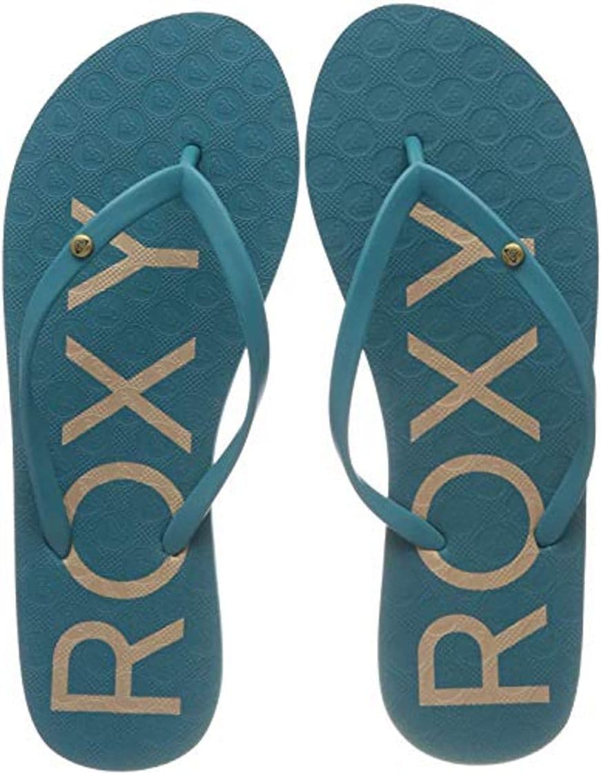 Fashion Roxy Sandy, Zapatos de Playa y Piscina para Mujer, Azul