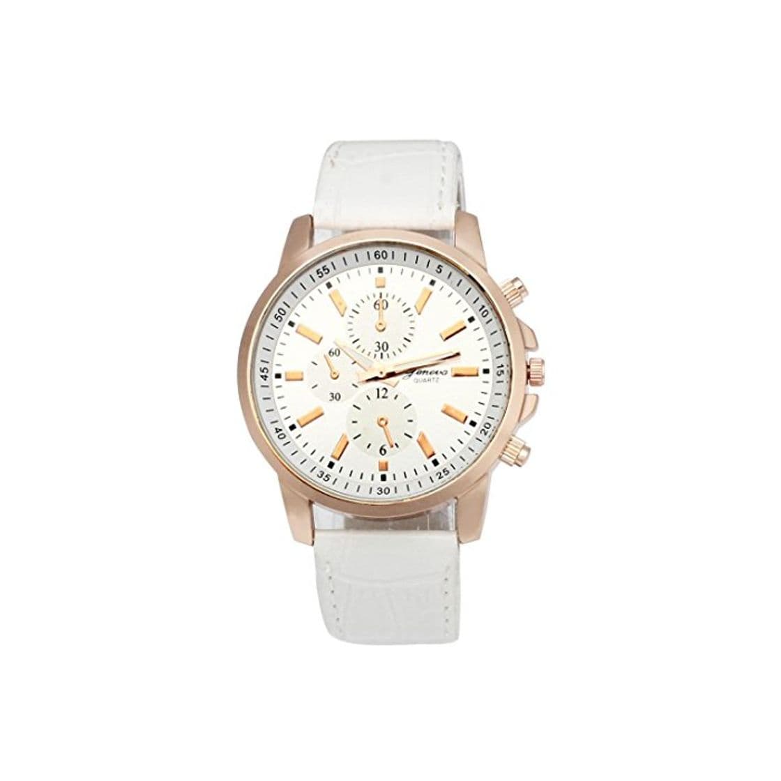 Producto Xinantime Reloje Hombre Mujer,Xinan Análogo de Cuero Cuarzo Dial del Reloj del