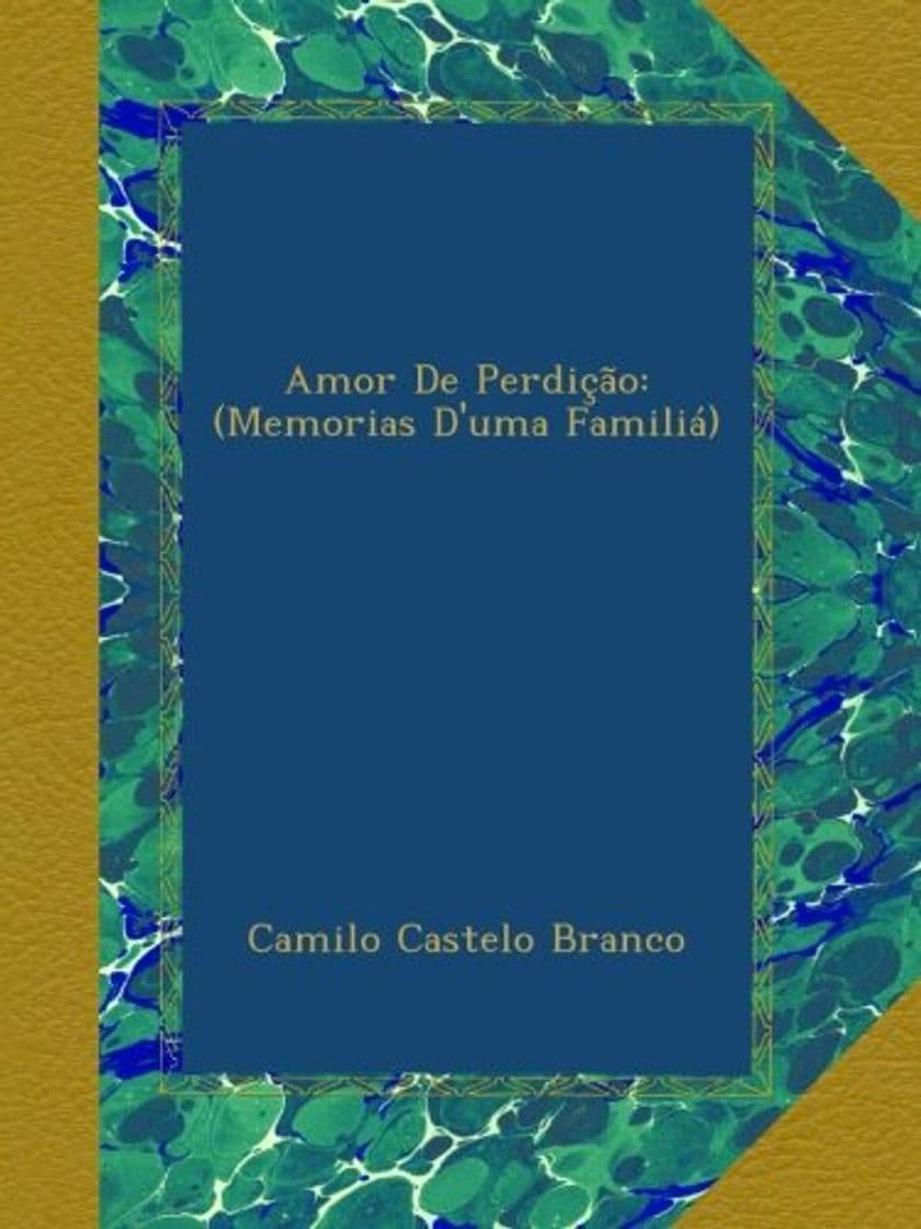 Book Amor De Perdição: