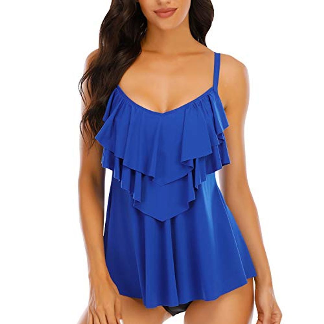 Moda WIN.MAX Traje de Baño en Dos Piezas Sexy Mujer Tankini Vest