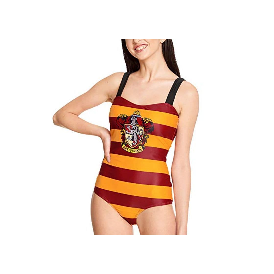 Moda HARRY POTTER Traje de baño de Damas Escudo de Armas de Gryffindor