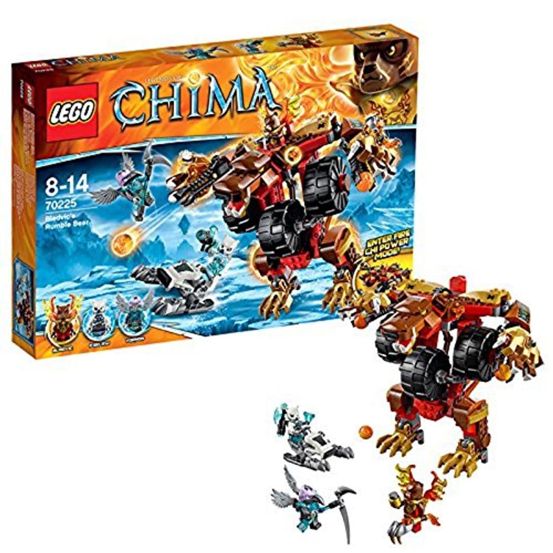 Producto LEGO Legends of Chima - Juguete El Oso demoledor de Bladvic