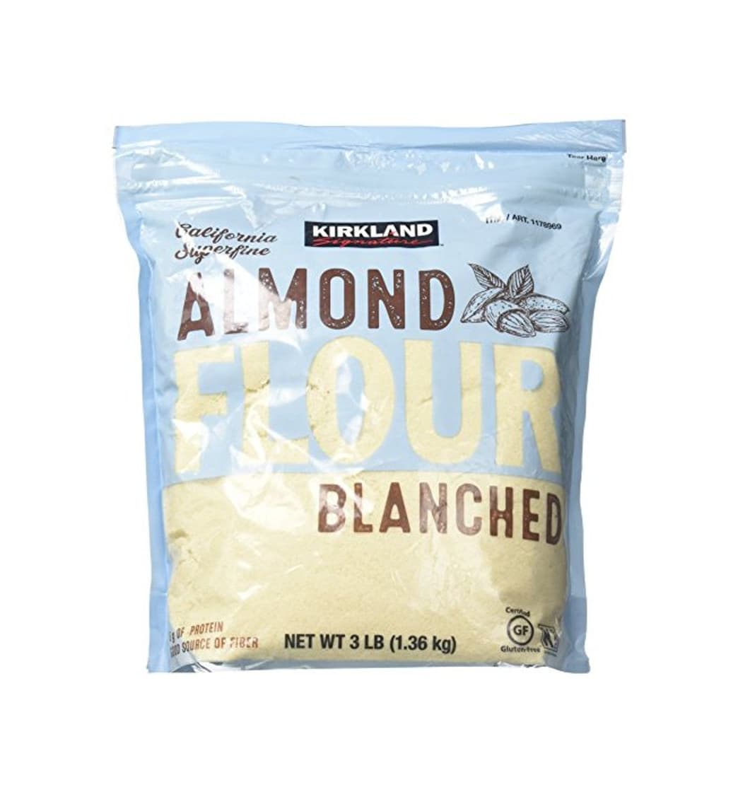 Product Kirkland Signature Almond Flour Blanched California Superfine, 3 Pound