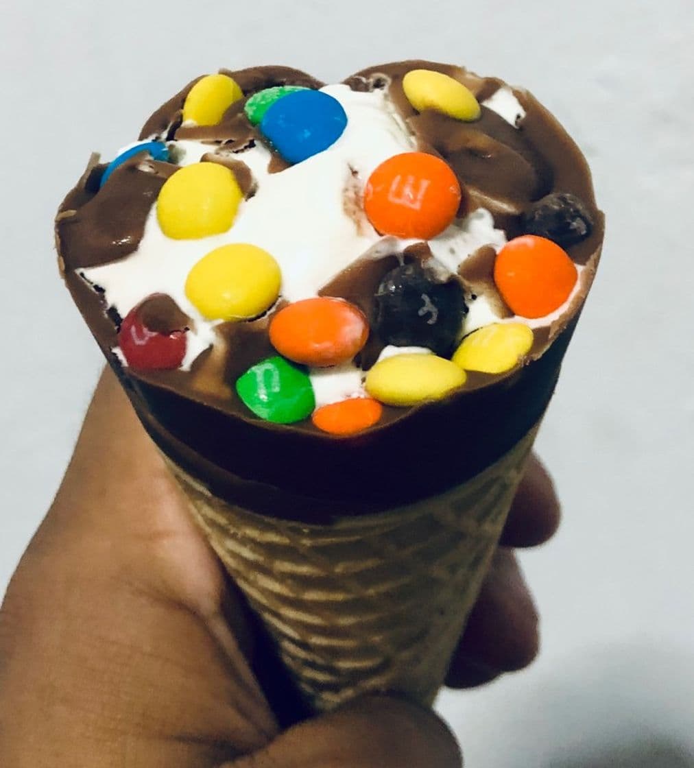 Fashion M&M's, Chocolate Ice Cream Cone