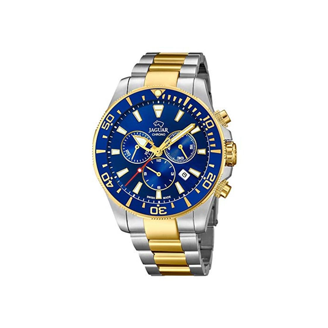 Fashion RELOJ JAGUAR J862/1 EXECUTIVE, COLOR DE ESFERA: AZUL, RESISTENCIA AL AGUA: 20