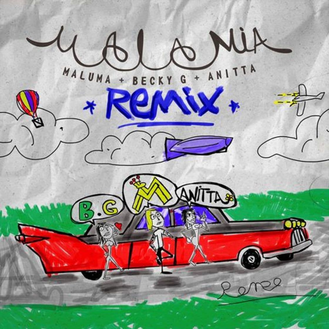 Canción Mala Mía - Remix