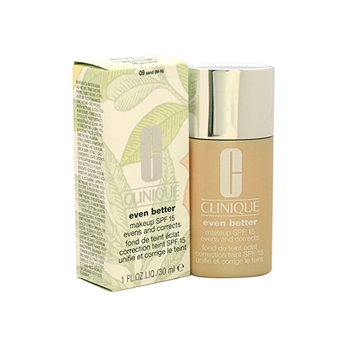 Beauty CLINIQUE EVEN BETTER fluid foundation SPF 15 color 09/CN 90 Sand