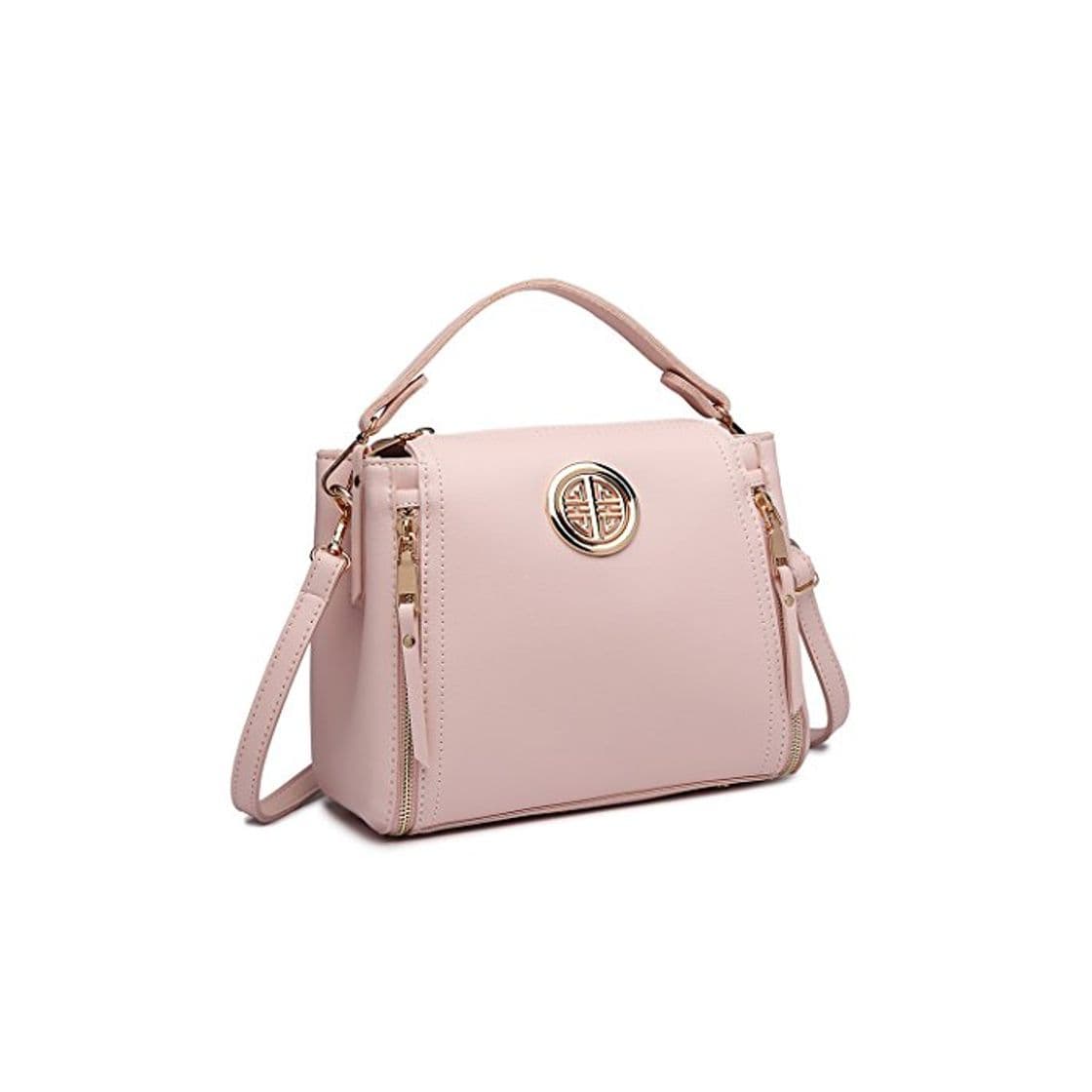 Producto Miss Lulu Marca Mujeres Top Mango Bolsa Pu cuero cruzada bolso elegante