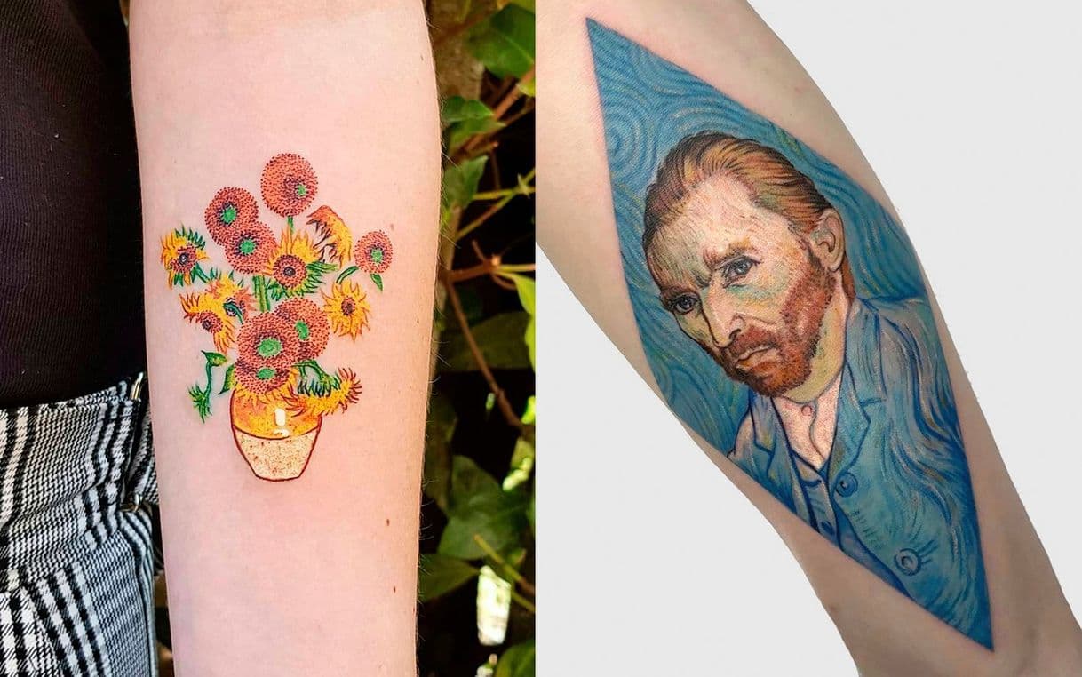 Fashion 35 tatuagens inspiradas nas obras de Vincent van Gogh