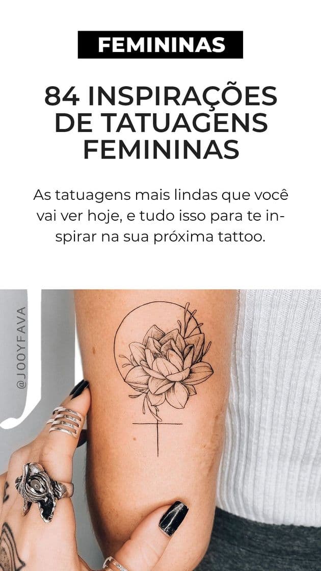 Fashion 84 inspirações para tatuagens femininas 