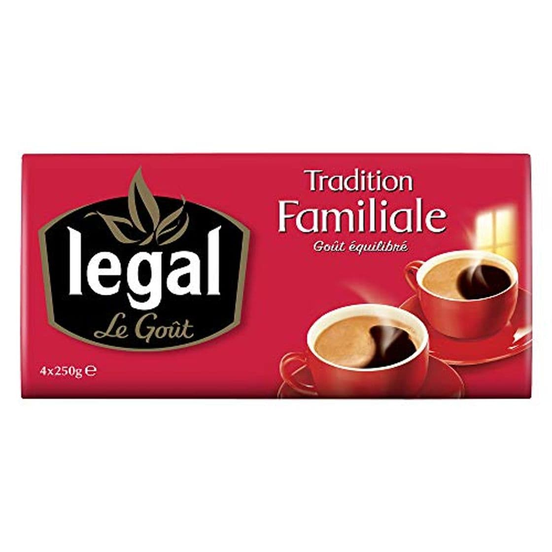 Product Cafés Legal La Tradición Familiale 4 X 250 Gpack De 3