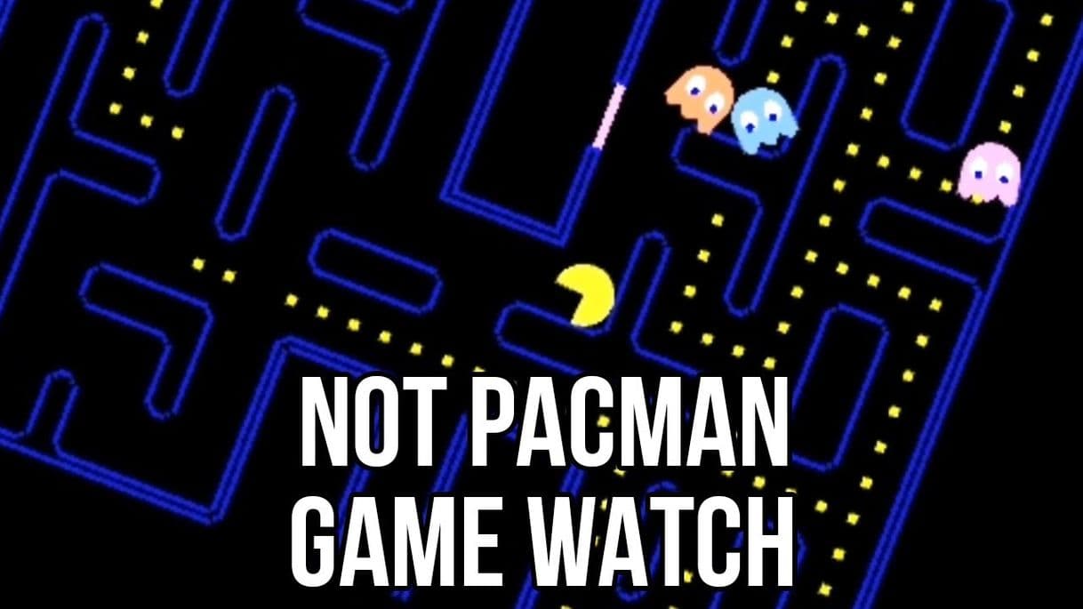 Videojuegos Not Pacman