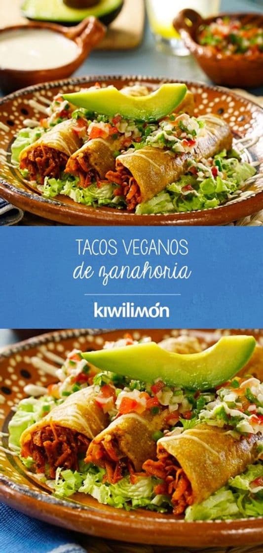 Fashion Tacos veganos de zanahoria🌮 