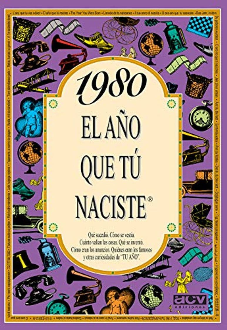 Libro 1980 EL AÑO QUE TU NACISTE