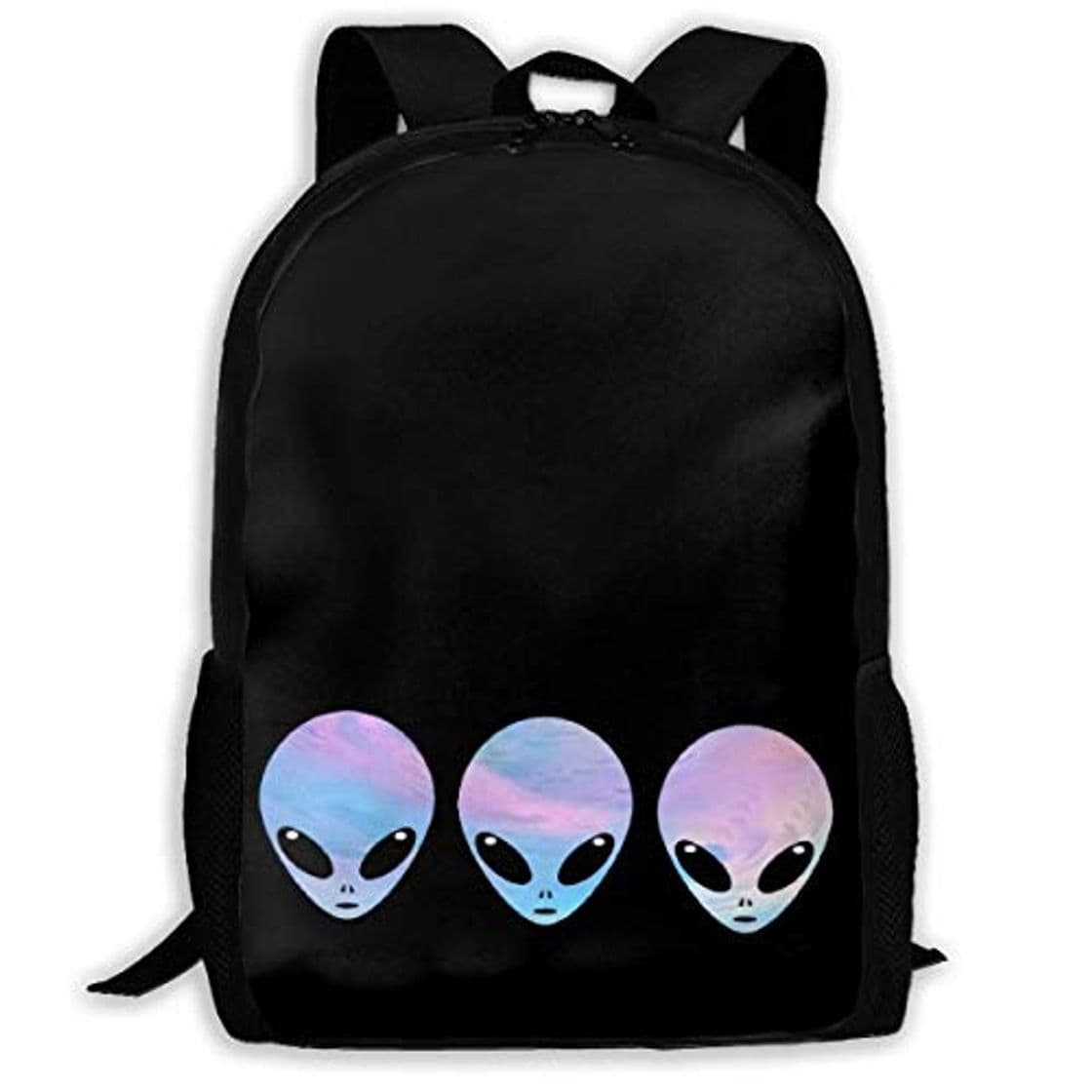 Moda ADGBag Psychedelic Three Holo Aliens Fashion Outdoor Shoulders Bag Durable Travel Camping For Kids Backpacks Shoulder Bag Book Scholl Travel Backpack Mochila para niños