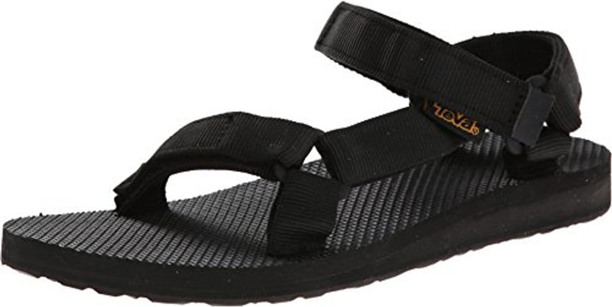 Moda Teva Original Universal, Sandalias de Punta Descubierta para Mujer, Negro