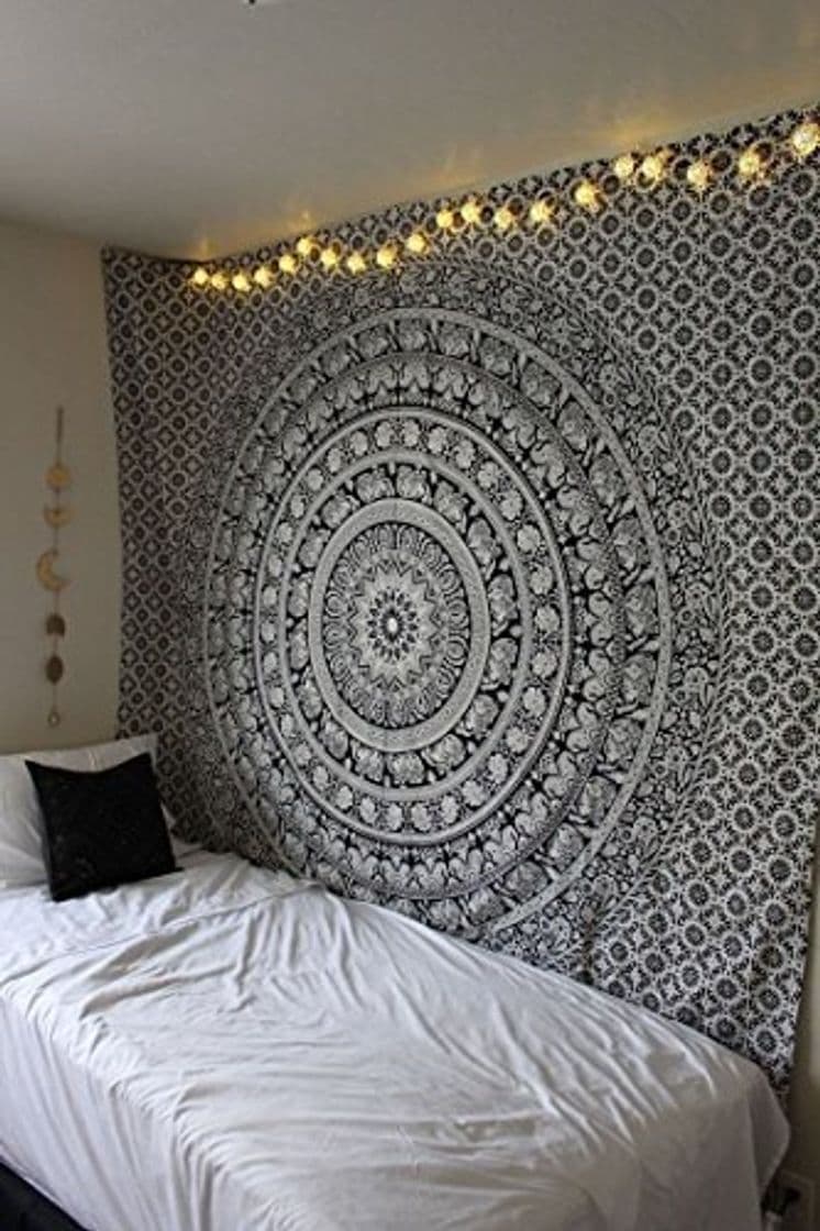 Producto RAJRANG BRINGING RAJASTHAN TO YOU Tapiz Mandala Colgar en la Pared