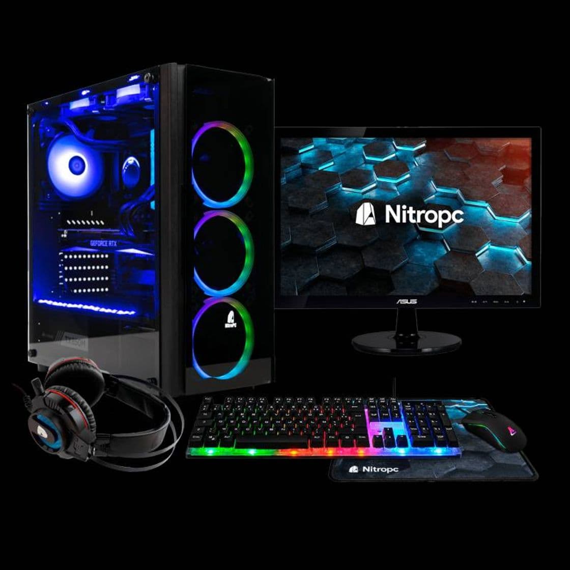 Producto NITROPC - PC Gaming Pack Bronze Rebajas | PC Gamer (CPU Ryzen