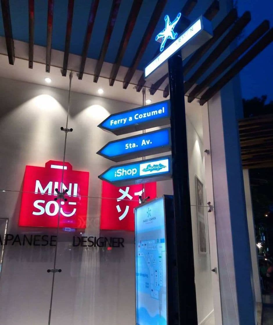 Lugar Miniso Paseo del Carmen