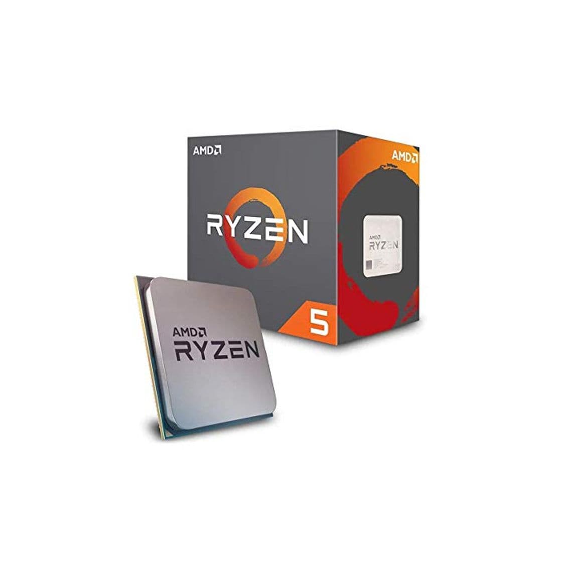 Electrónica AMD Ryzen 5 2600X - Procesador con disipador de calor Wraith Spire