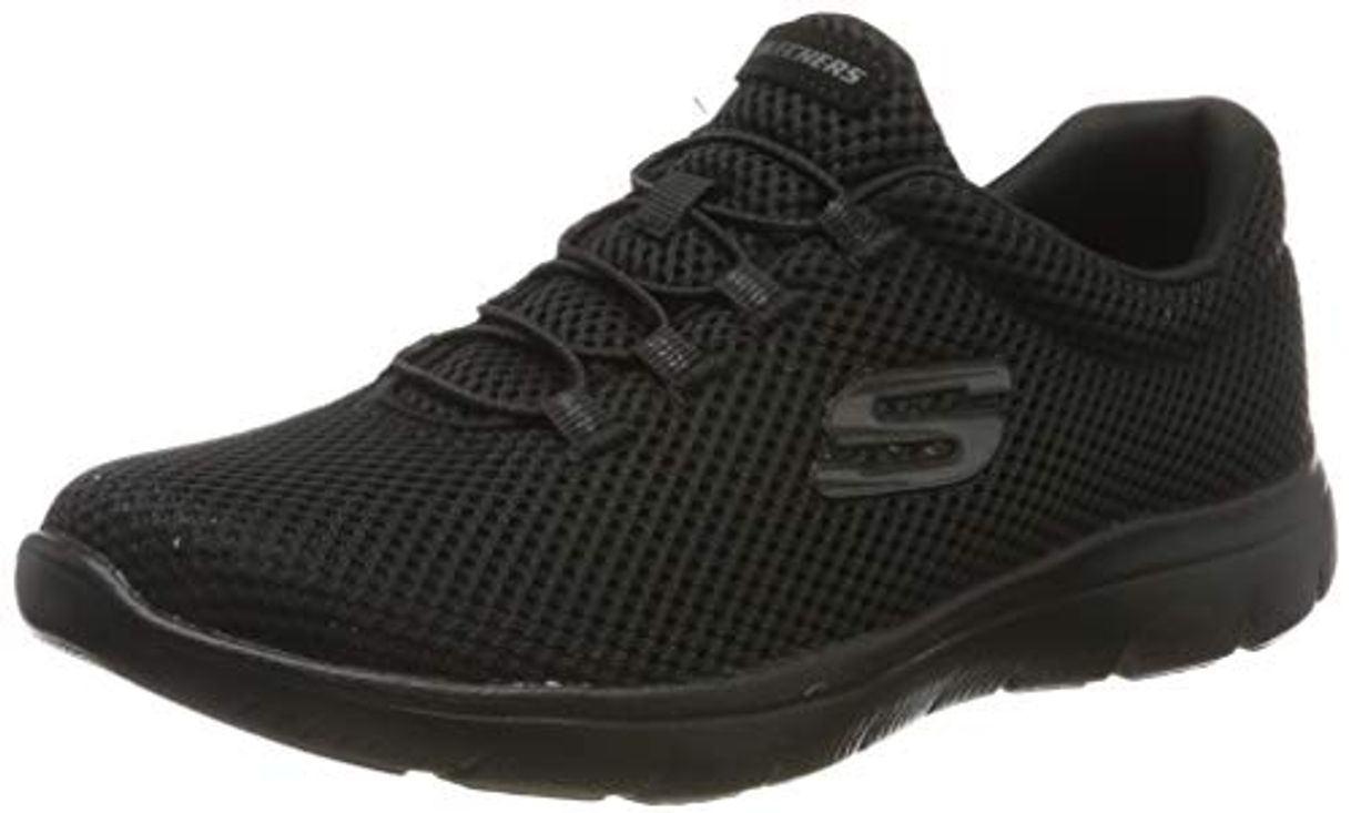 Moda Skechers Summits, Zapatillas para Mujer, Negro