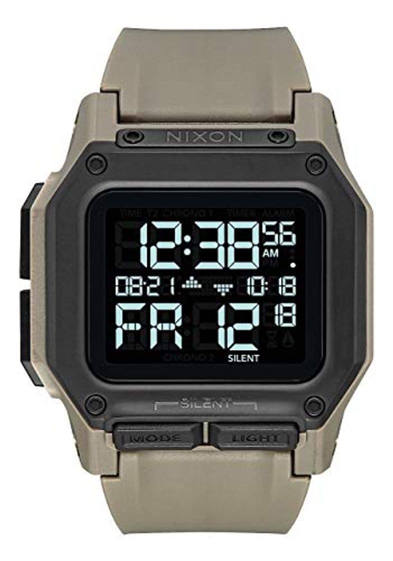 Moda Nixon Reloj Unisex Adultos de Digital con Correa en Policarbonato A1180