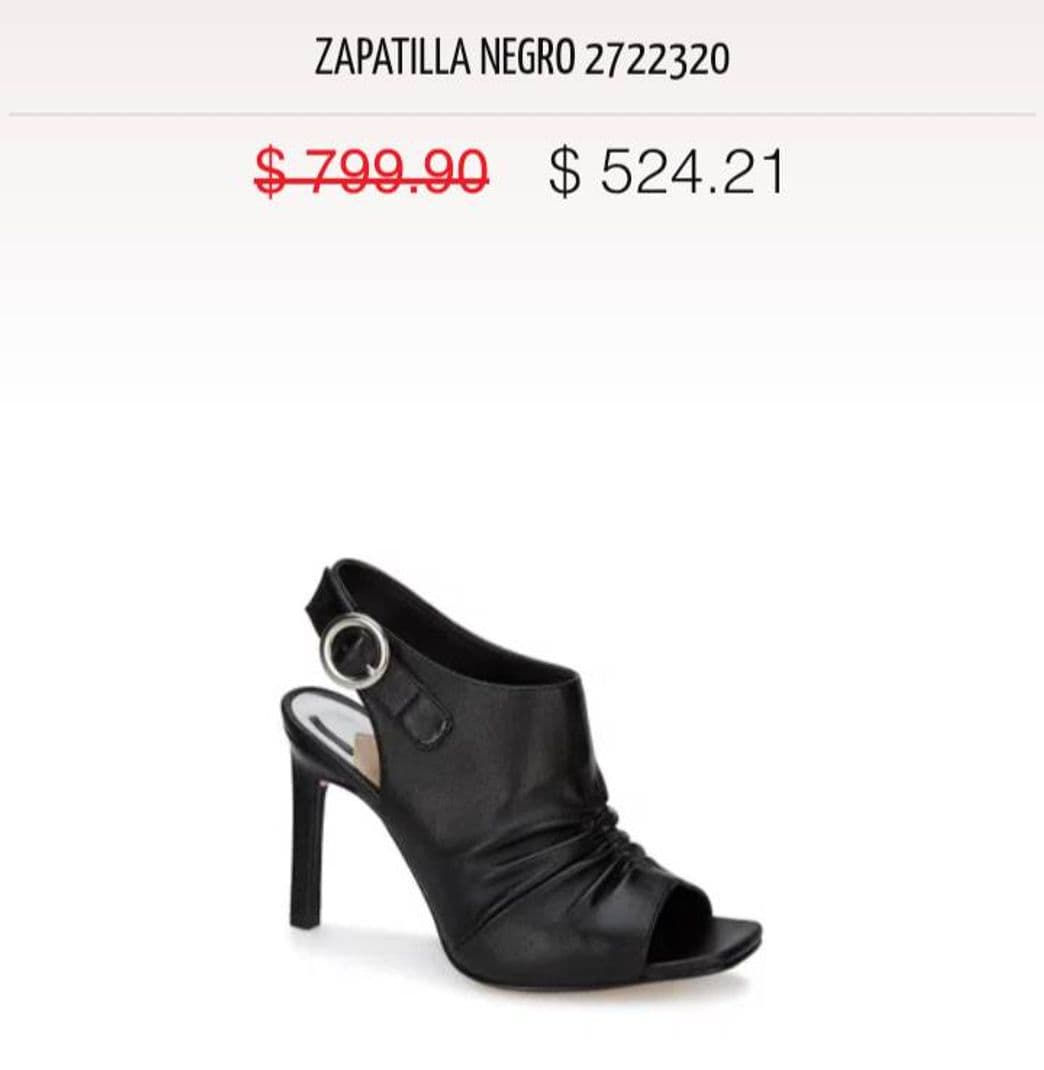 Moda ZAPATILLA NEGRO 2722320 - Andrea