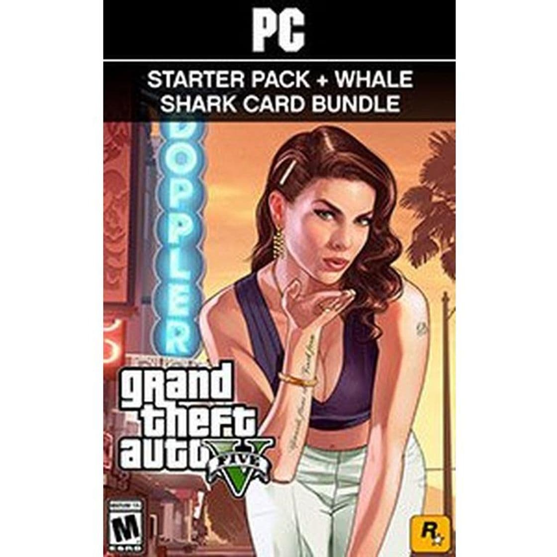 Videogames GTAV, Starter Pack and Whale Shark Card Bundle