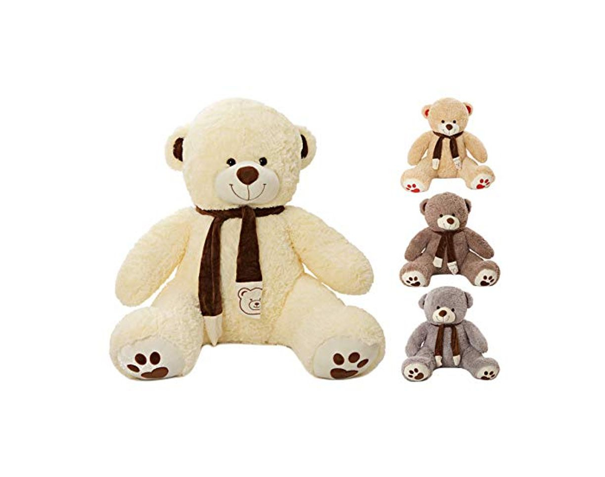 Producto 120 cm gigante teddy oso de peluche con adorno de nudo animal