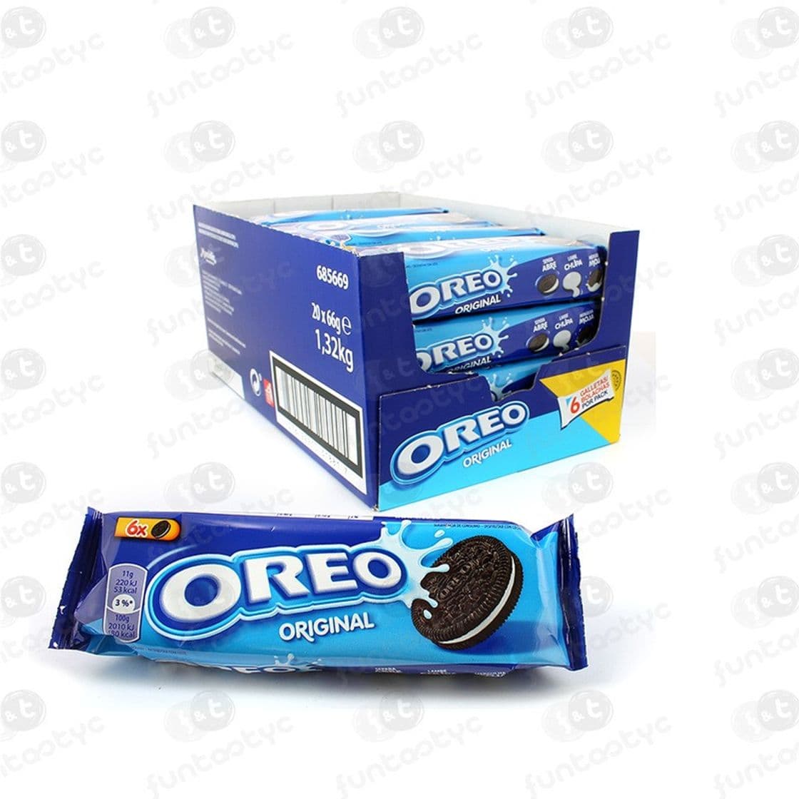 Lugar Oreo Original Snack pack 66 gr