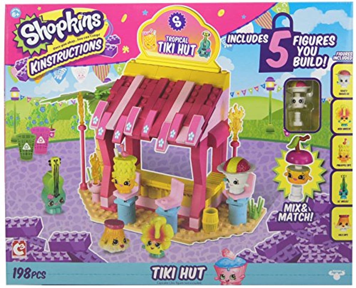 Moda Shopkins Playset Tropical Tiki Hut Kinstructions