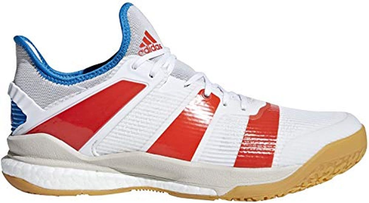 Lugar Adidas Stabil X, Zapatillas de Balonmano para Hombre, Blanco